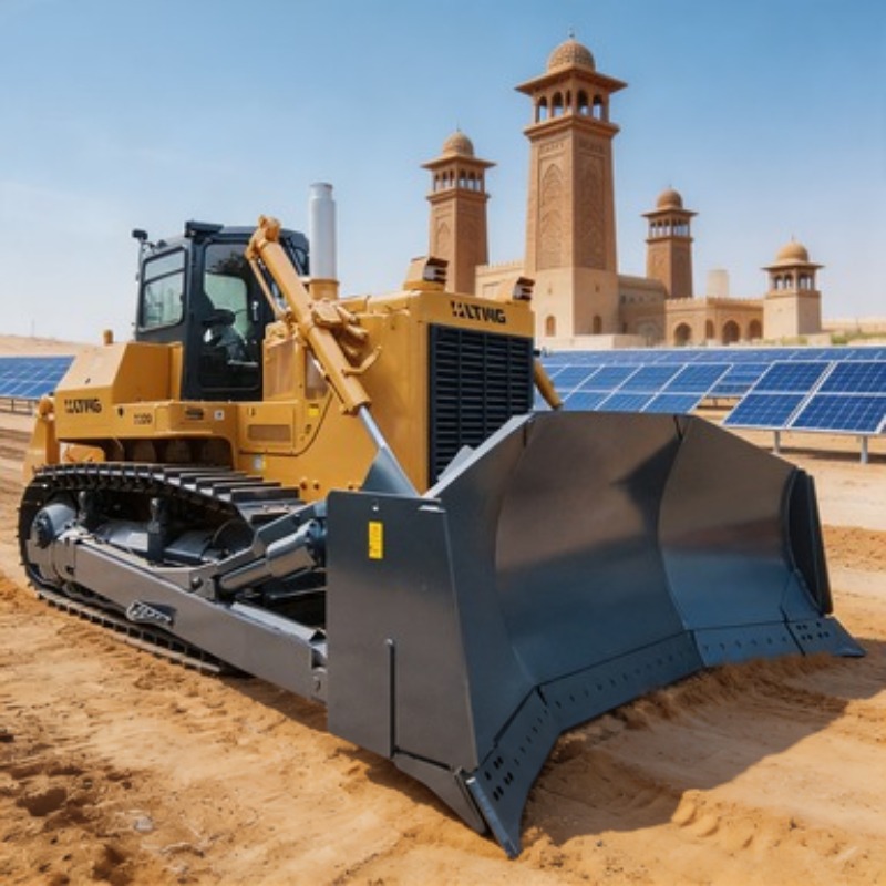Heavy Equipment Working - بلدوزر زاحف بقوة 220 حصان SD22،