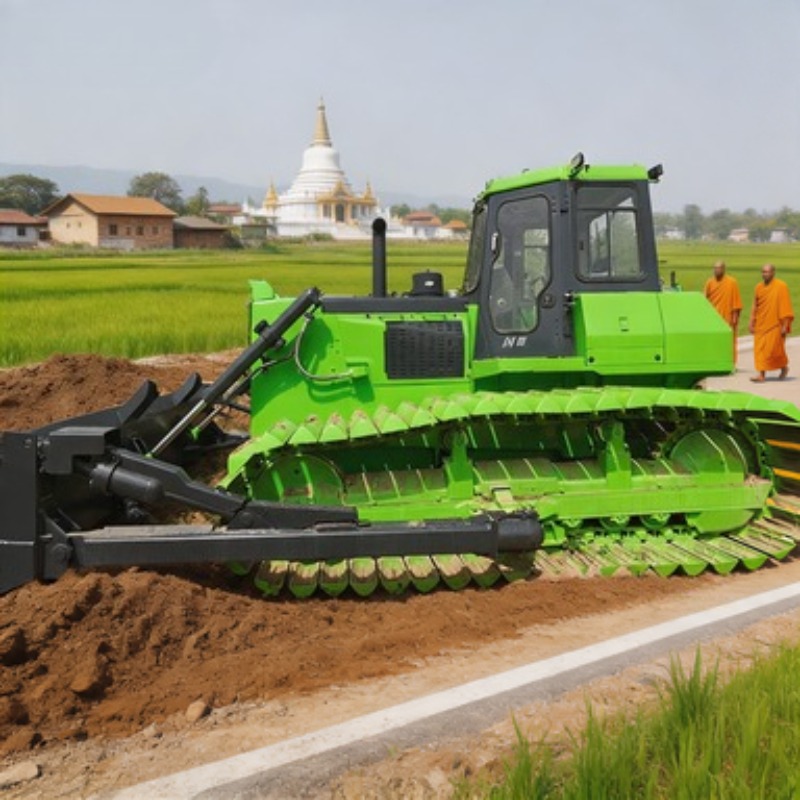 Heavy Equipment Working - بلدوزر مجنزر SEM818F بقوة 180 حصان،