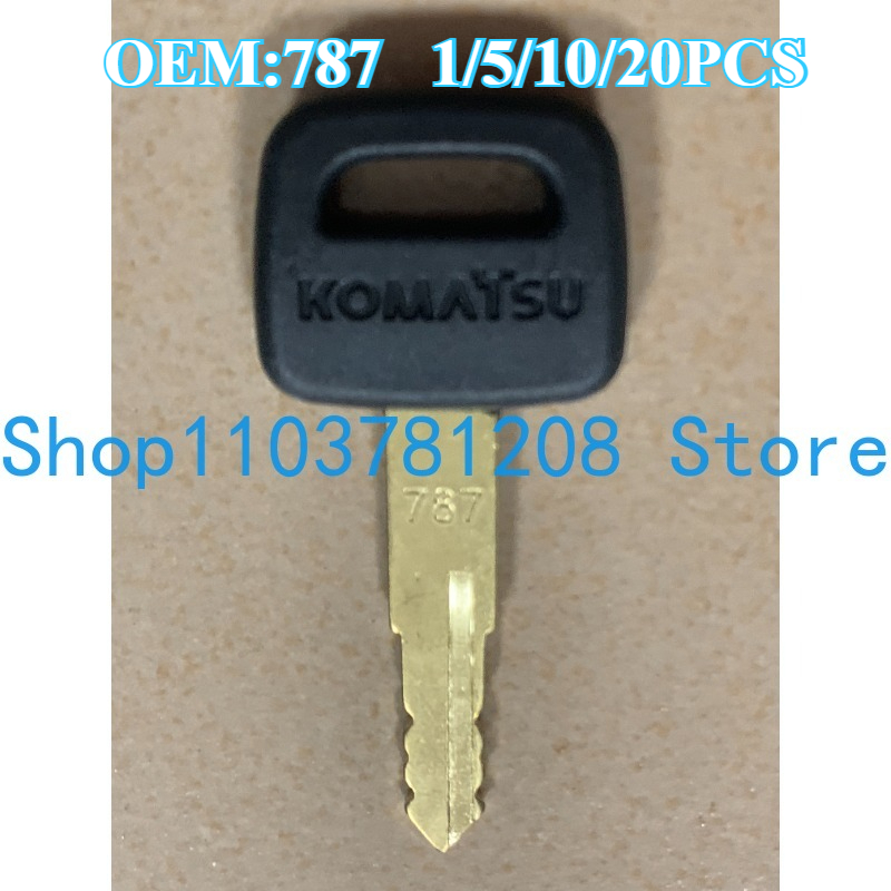 Heavy Equipment Keys - 1/5/10/20 قطعة مناسبة للمعدات الثقيلة كوماتسو