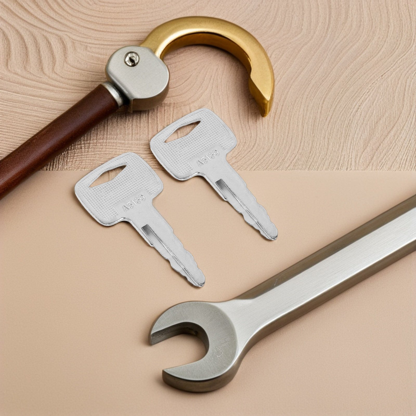 Heavy Equipment Keys - 10 قطع من مفاتيح تشغيل الرافعات