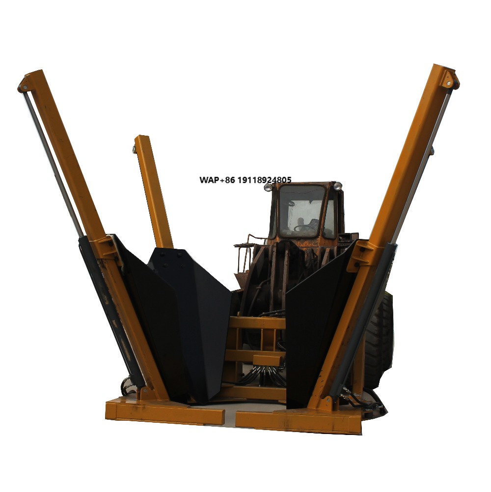 Wheel Loader - معدات ثقيلة لنقل أشجار الحدائق الكبيرة،