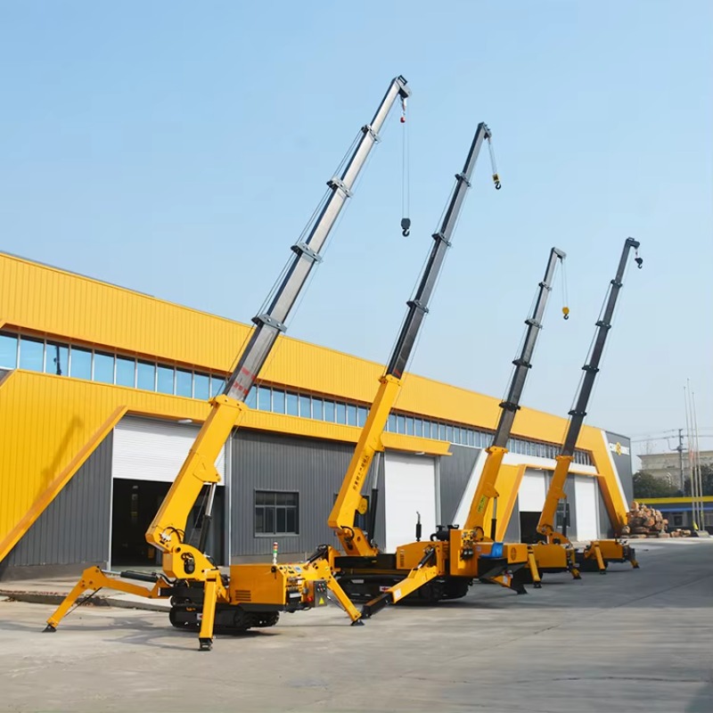 Heavy Equipment Handling - رافعة عنكبوتية هيدروليكية 8 طن، رافعة
