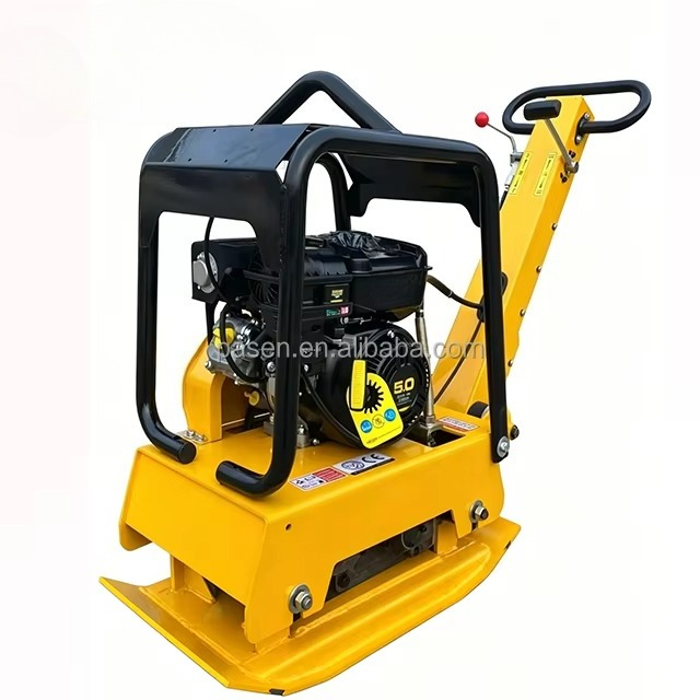 آلة ضغط اسطوانية يدوية تعمل بم - مراجعة Plate Compactor Vibrator وسعره
