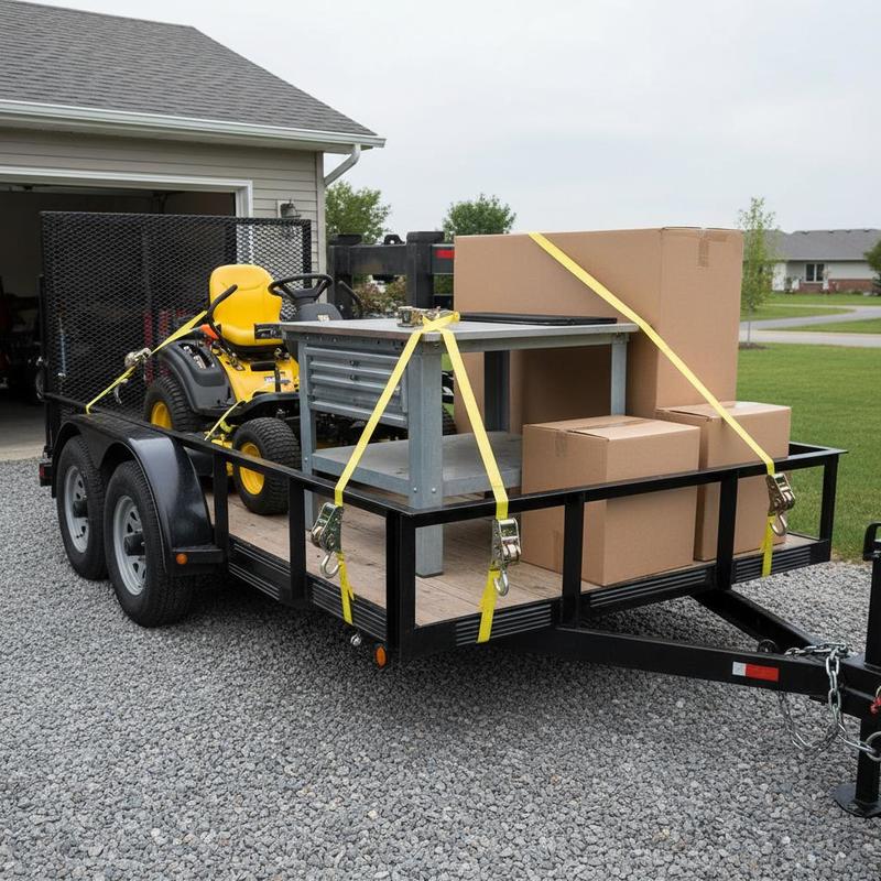 أحزمة شد الحمولة 2 بوصة × 27 ق - مراجعة Heavy Equipment Hauling وسعره