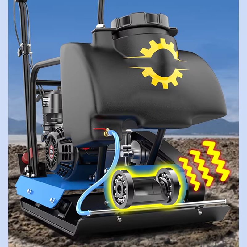 آلة دك وتمهيد الطرق تعمل بالوق - مراجعة Plate Compactor Vibrator وسعره
