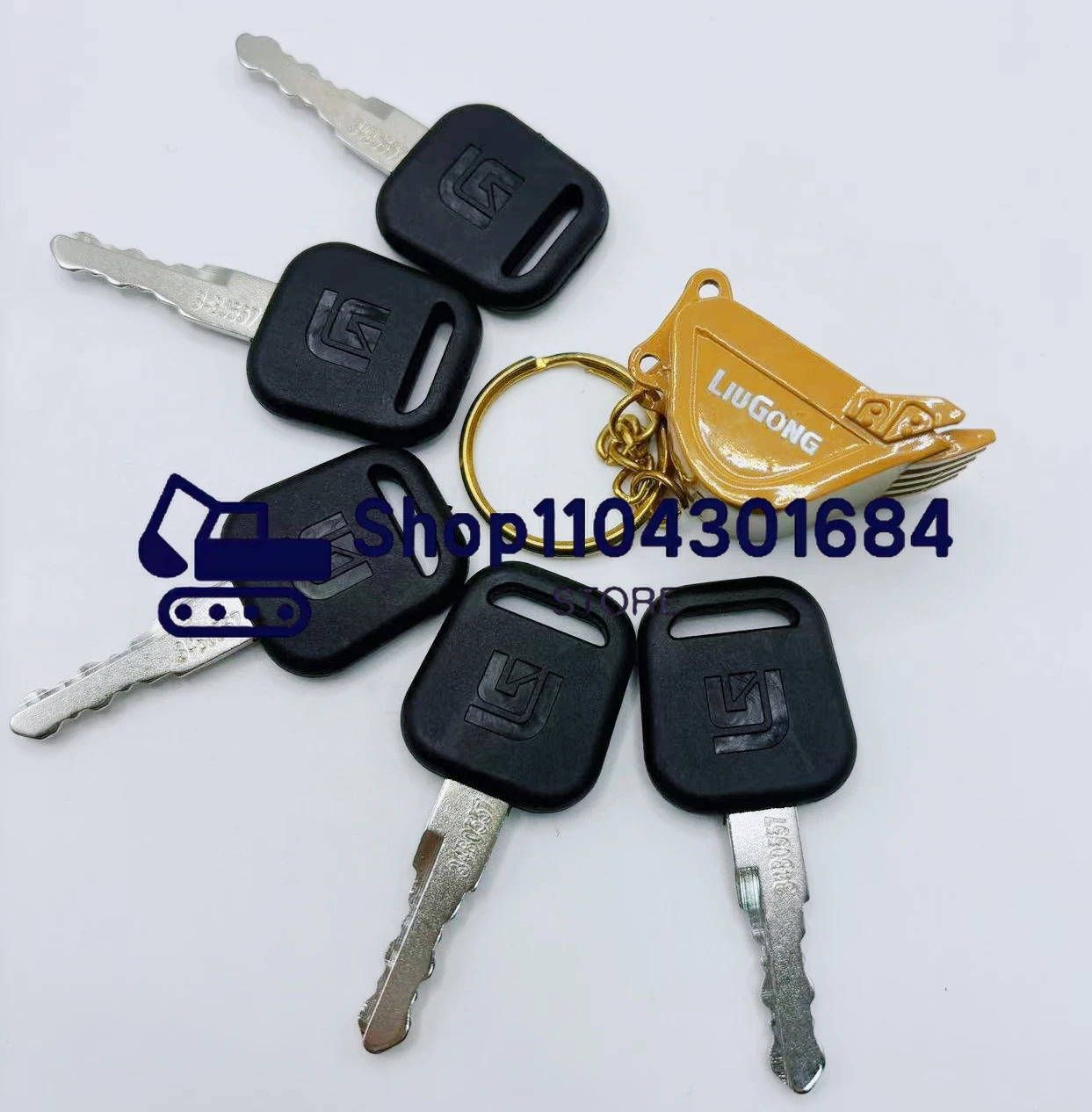2/5 قطعة 34B0557 مفاتيح ل LIUG - مراجعة Heavy Equipment Keys وسعره