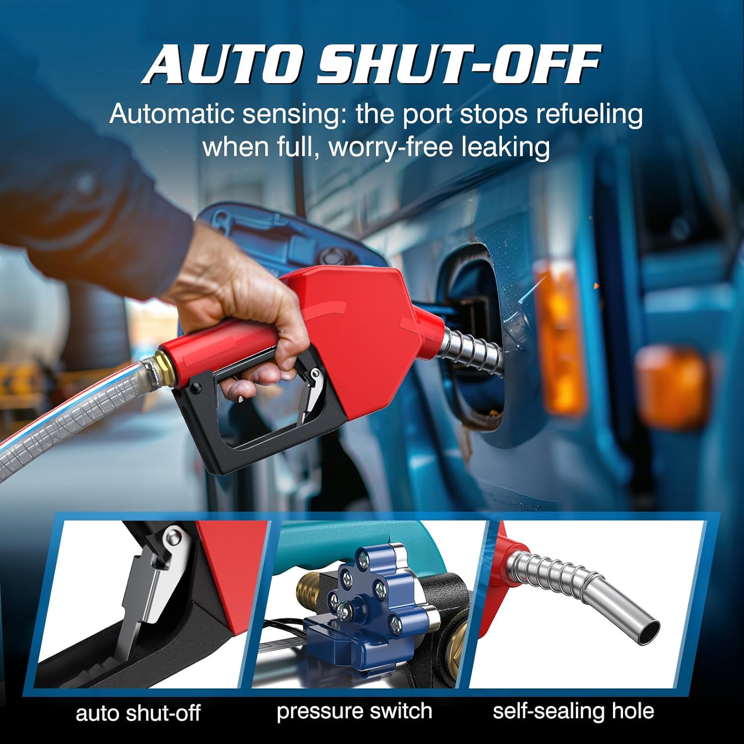 مضخة نقل الوقود اللاسلكية SEES - مراجعة Diesel Water Pump وسعره
