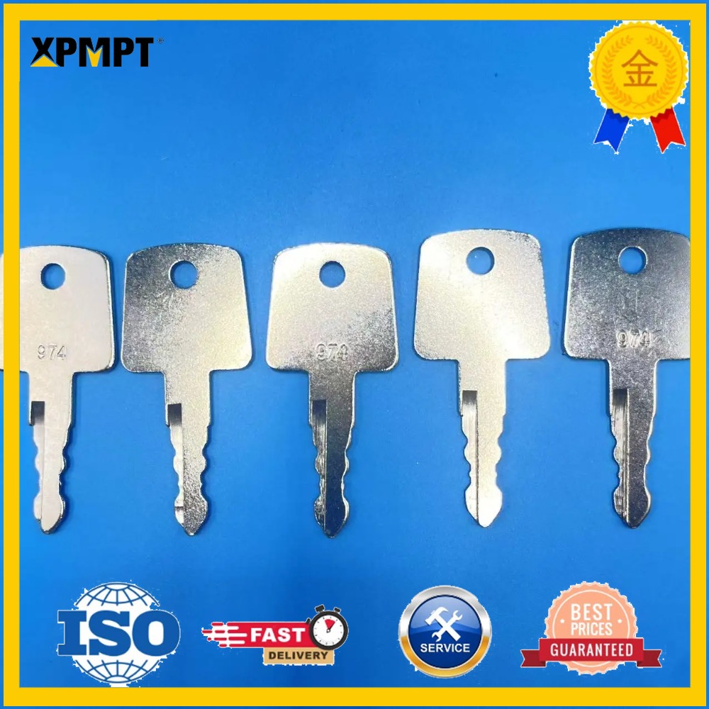 1/5/10 قطع مفاتيح تشغيل رولر س - مراجعة Heavy Equipment Keys وسعره