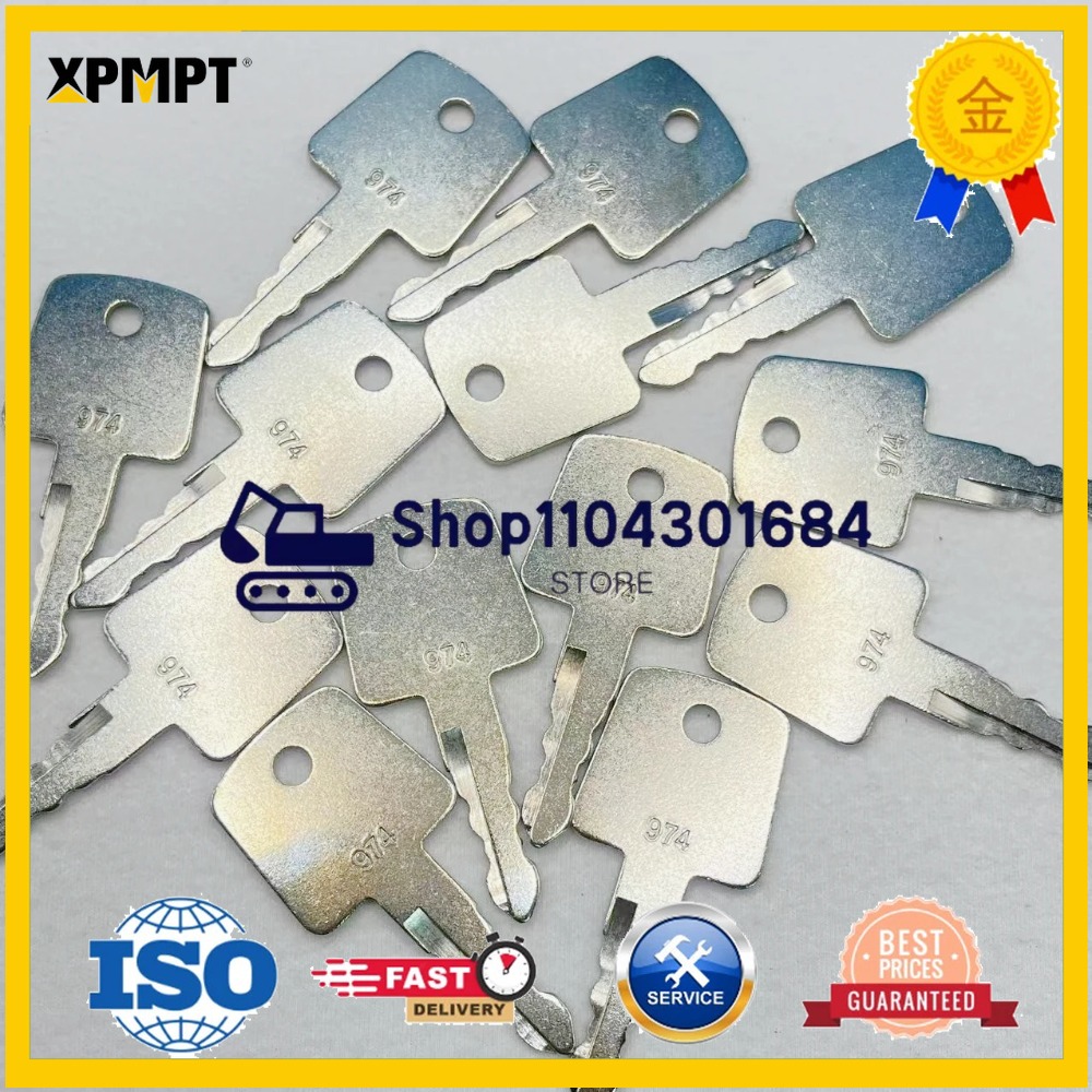 10 قطع مفاتيح تشغيل ساكاي للآل - مراجعة Heavy Equipment Keys وسعره