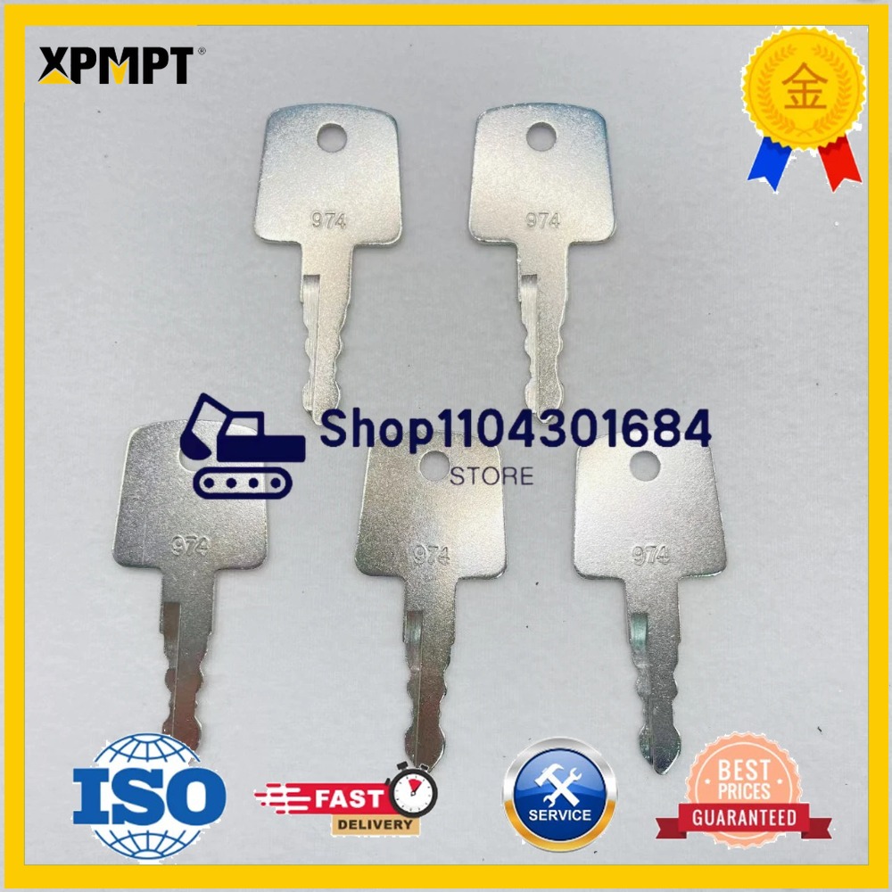 10 قطع مفاتيح تشغيل ساكاي للآل - مراجعة Heavy Equipment Keys وسعره