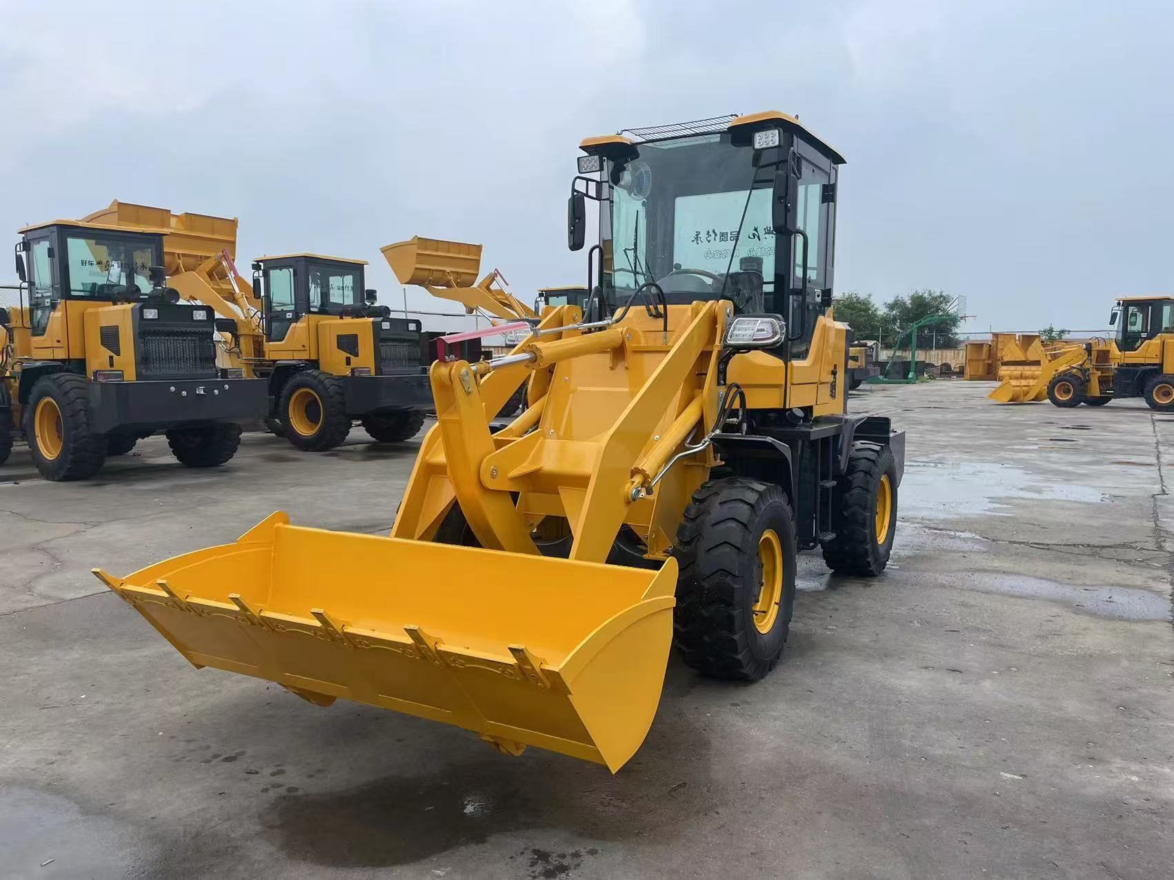 لودر صغير بعجلات، لودر أمامي ه - مراجعة Wheel Loader وسعره