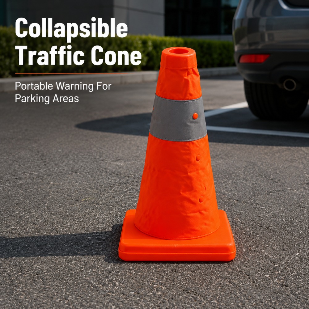 مخروط مرور عاكس قابل للطي، مخر - مراجعة Road Traffic Cone وسعره
