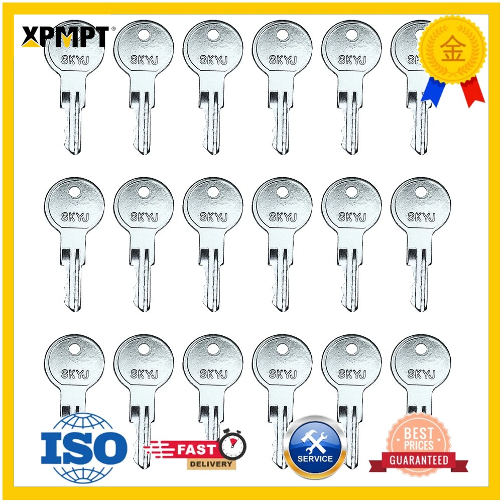 1/5/10/30/50 قطعة مفاتيح إشعال - مراجعة Heavy Equipment Keys وسعره