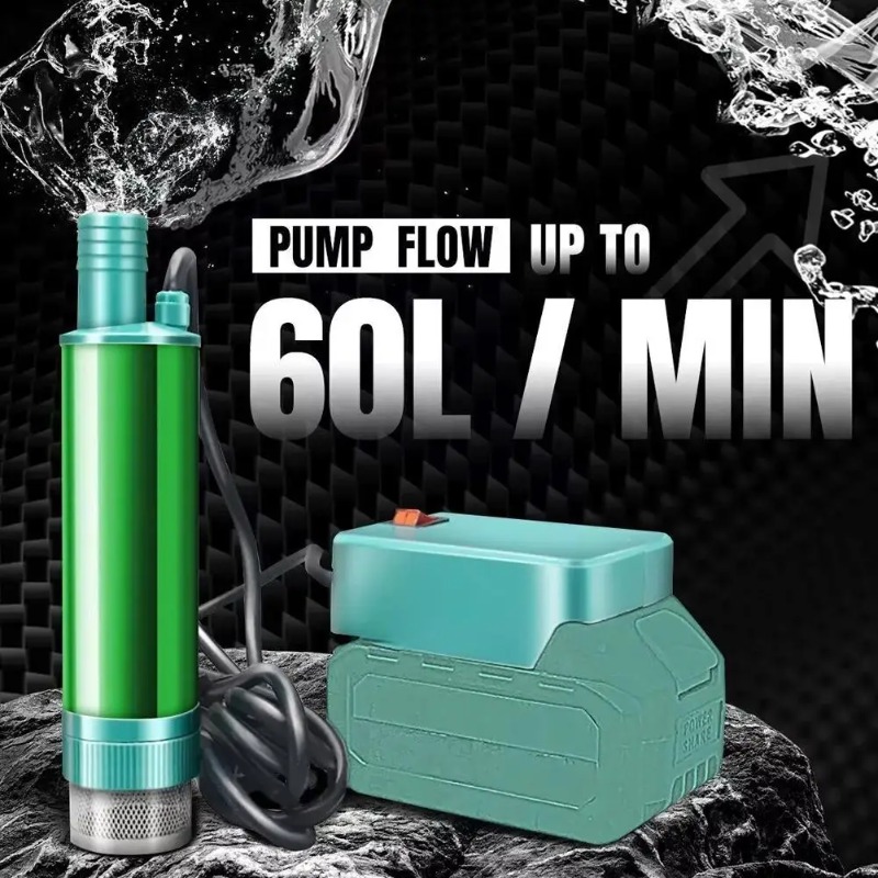 مضخة تعمل ببطارية الليثيوم لبط - مراجعة Diesel Water Pump وسعره