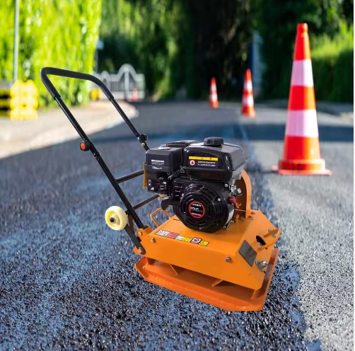 مكبس التربة مع لوحة اهتزازية أ - مراجعة Plate Compactor Vibrator وسعره