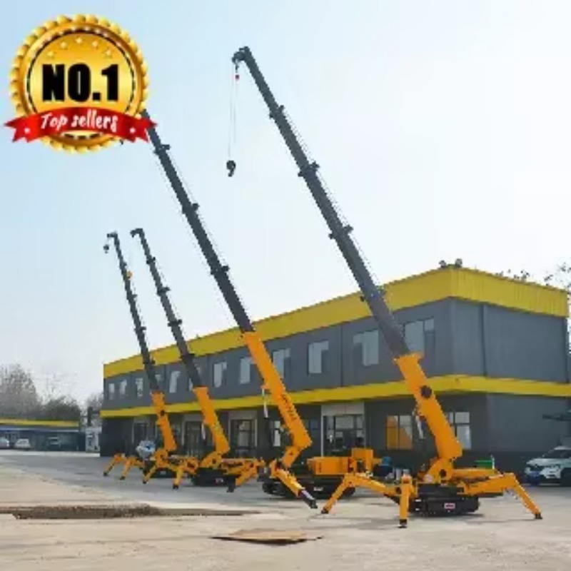 رافعة عنكبوتية هيدروليكية 8 طن - مراجعة Heavy Equipment Handling وسعره
