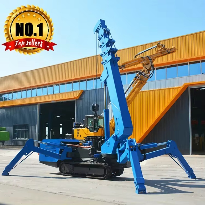 رافعة عنكبوتية هيدروليكية 8 طن - مراجعة Heavy Equipment Handling وسعره